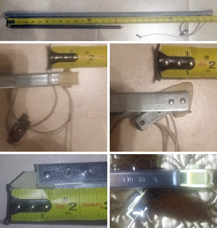 User submitted photos of a window balance.