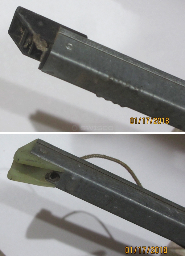 User submitted photos of a window balance.