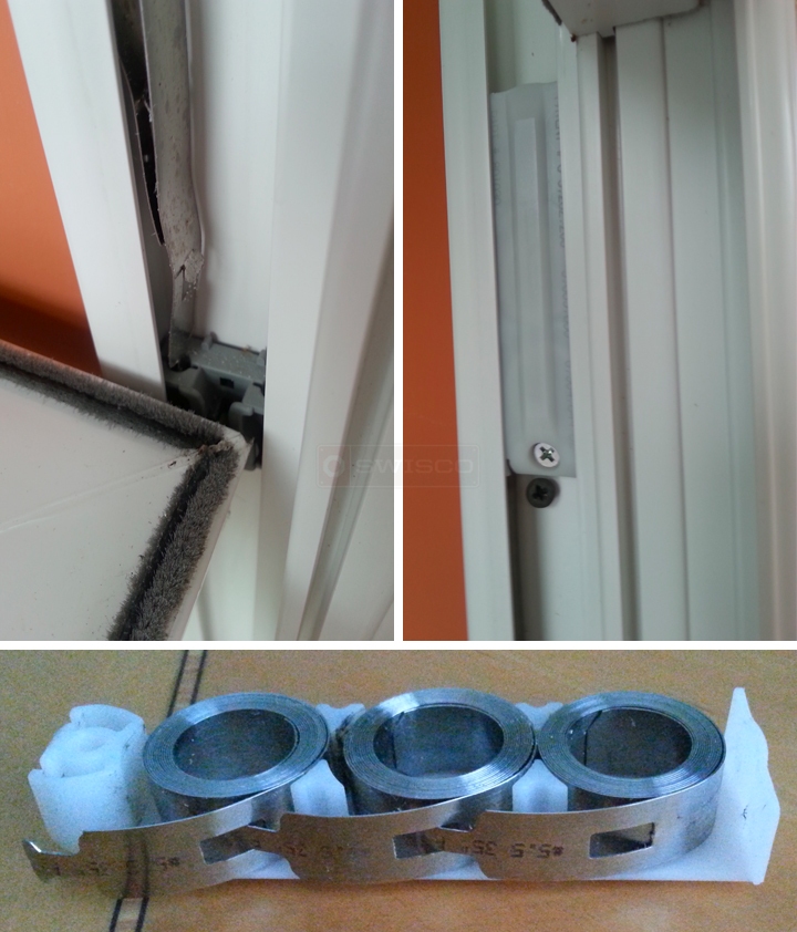 User submitted photos of a window balance.