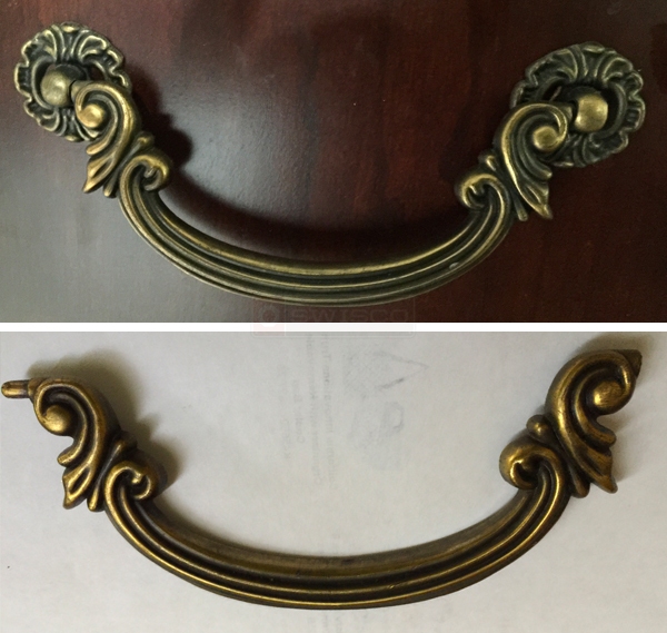 User submitted photos of a drawer pull.