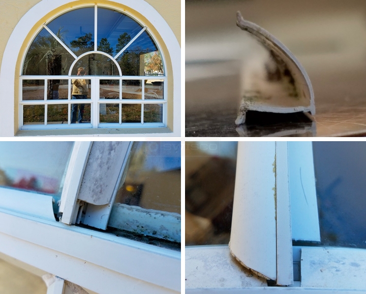User submitted photos of snap-in glazing.
