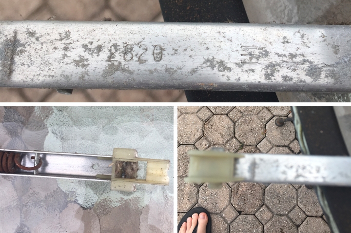 User submitted photos of a window balance.