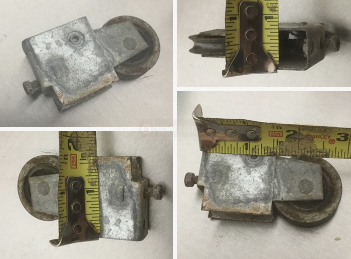 Patio door hardware