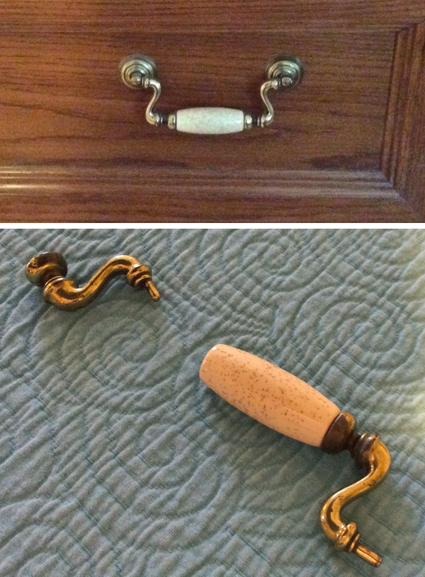 User submitted photos of a drawer pull.