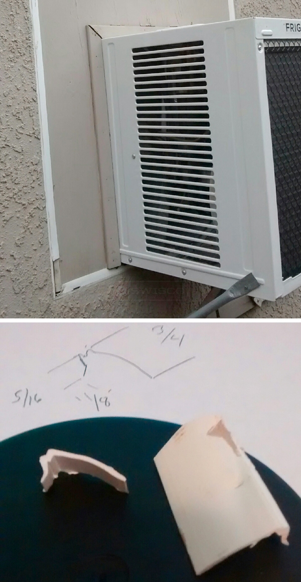 User submitted photos of snap-in glazing.