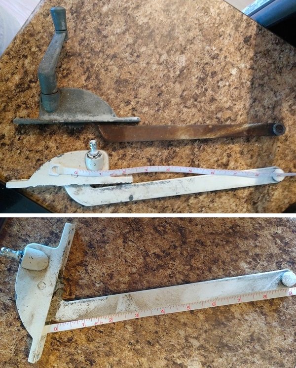 User submitted photos of a window operator.