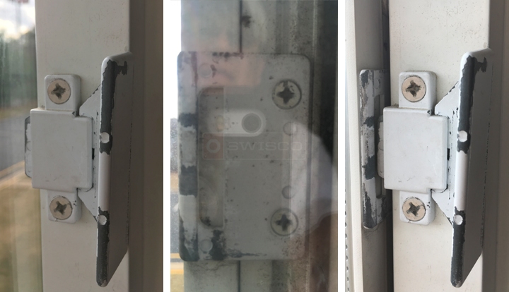 User submitted photos of a window lock & keeper.