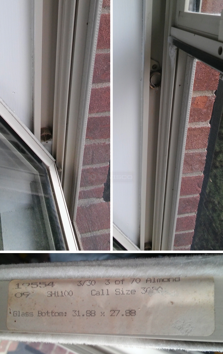 User submitted photos of window hardware.