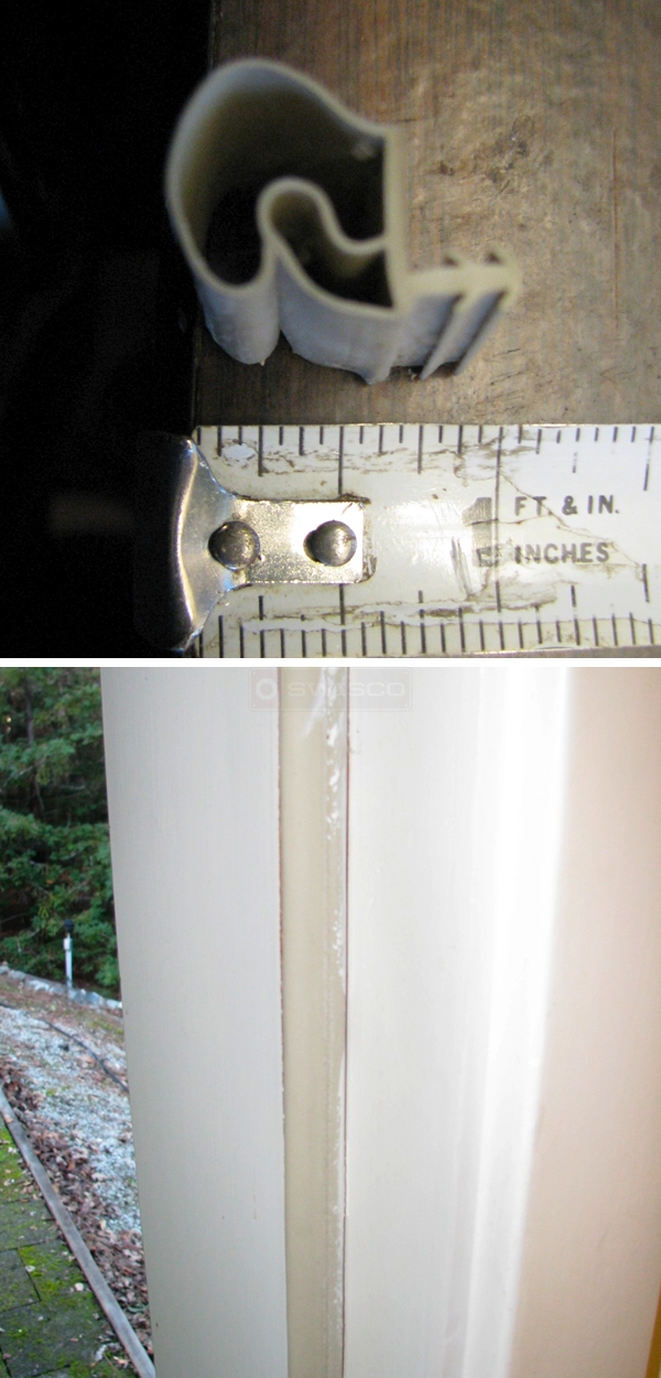 User submitted photos of weather seal.