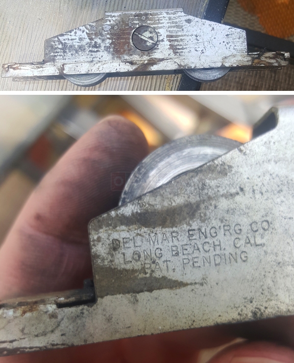 User submitted photos of patio door hardware.