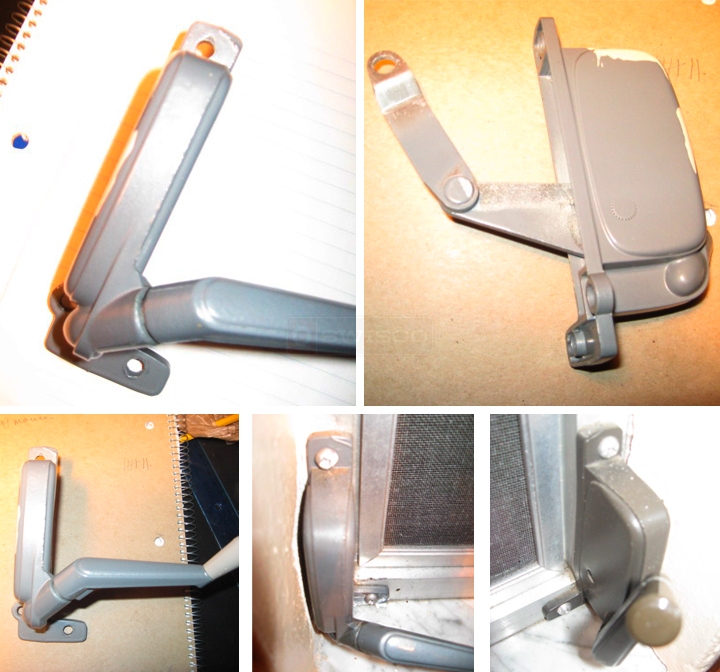 User submitted photos of a window operator.