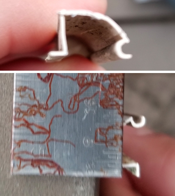 User submitted photos of window hardware.