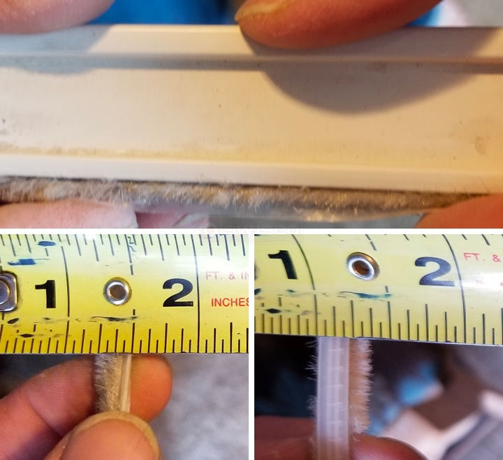 User submitted photos of wool pile.