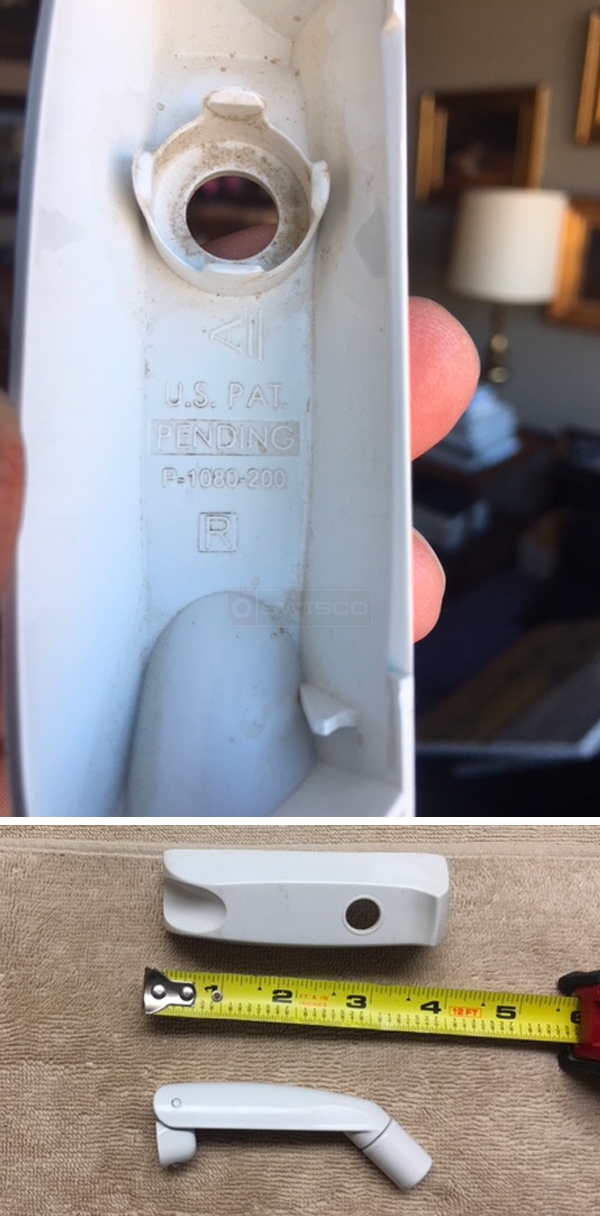 User submitted photos of a window operator.