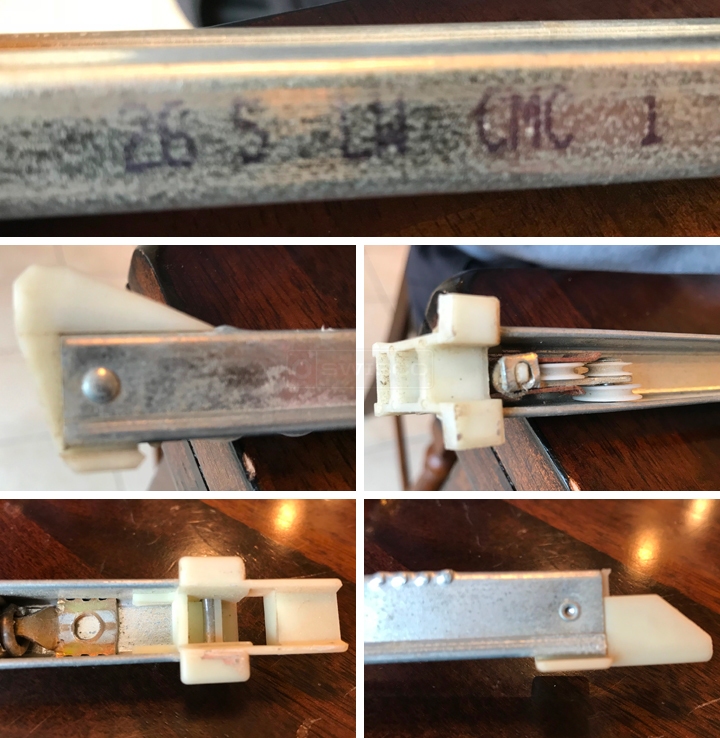 User submitted photos of a window balance.