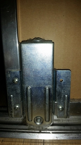 Closet door roller