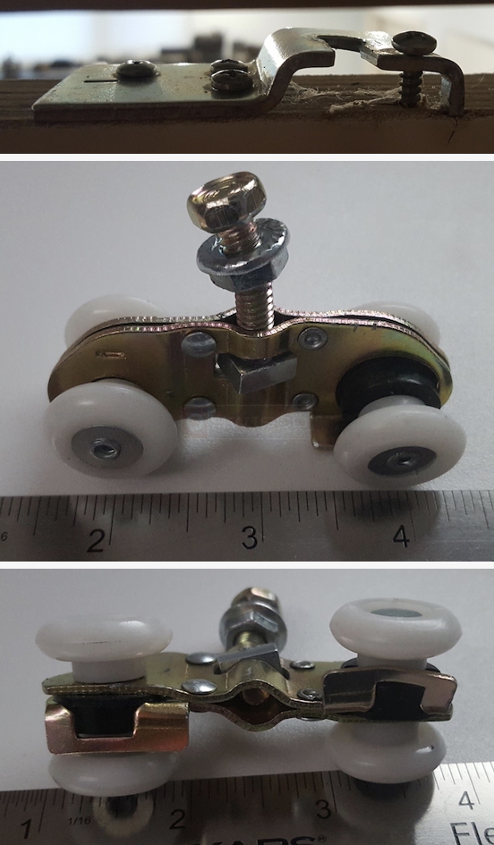 Pocket door carriage