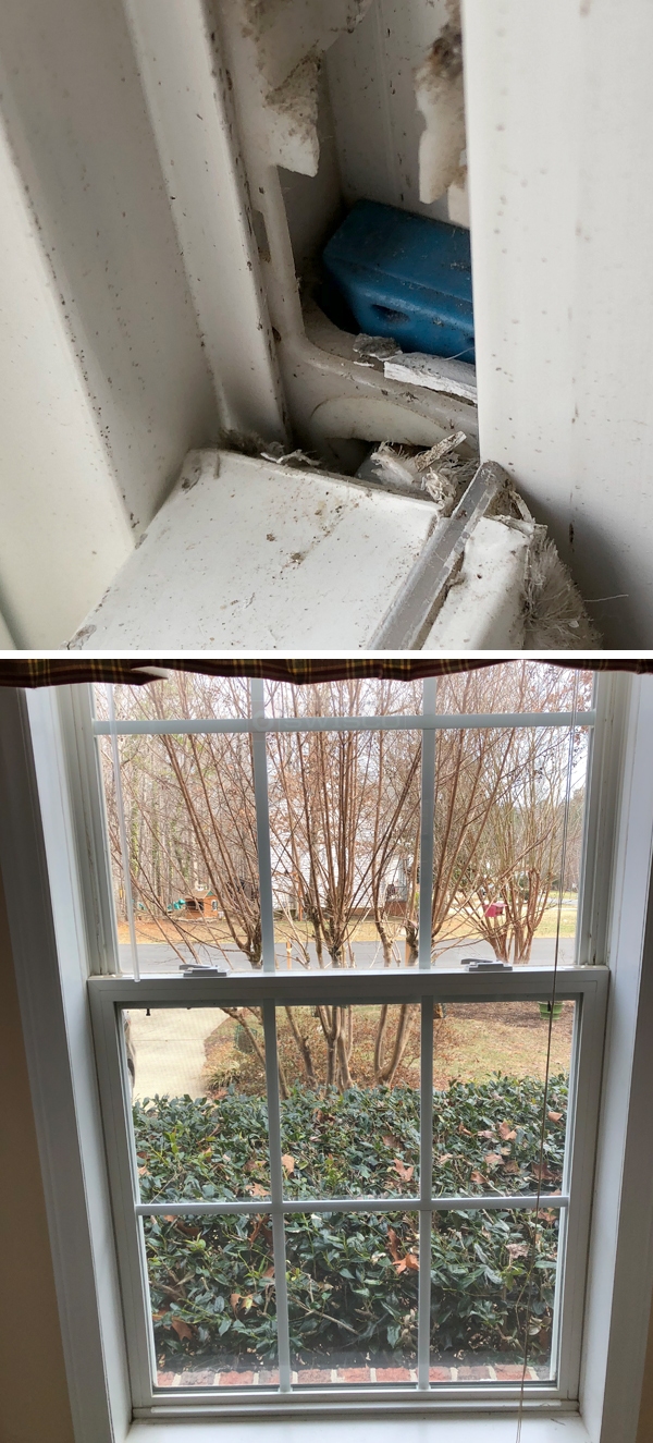 User submitted photos of window hardware.