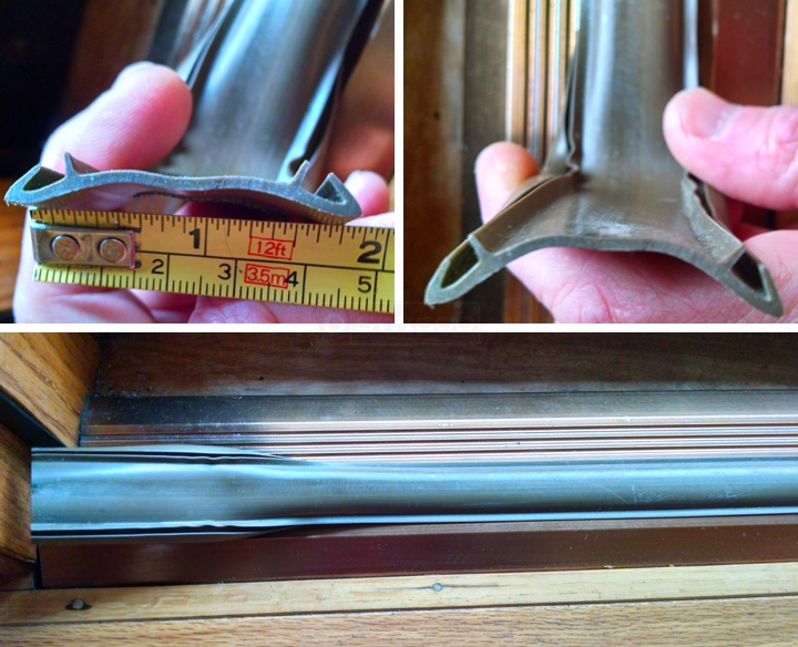 User submitted photos of a door threshold.
