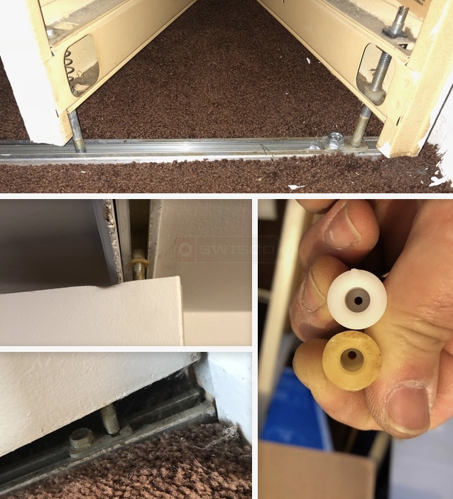 Help with identifying metal closet door hardware
