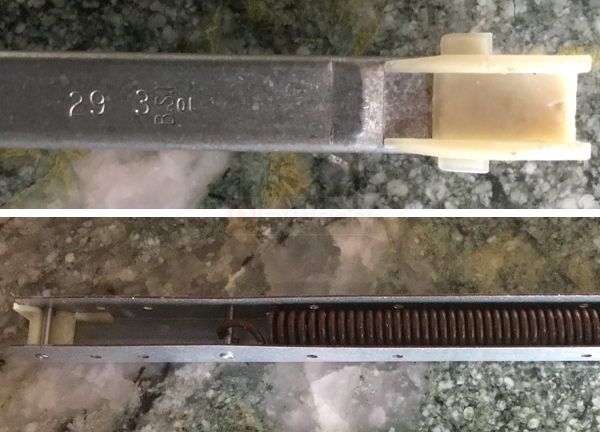 User submitted photos of a window balance.
