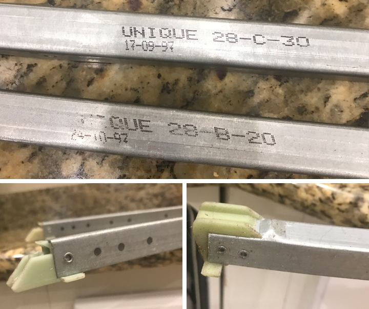 User submitted photos of a window balance.