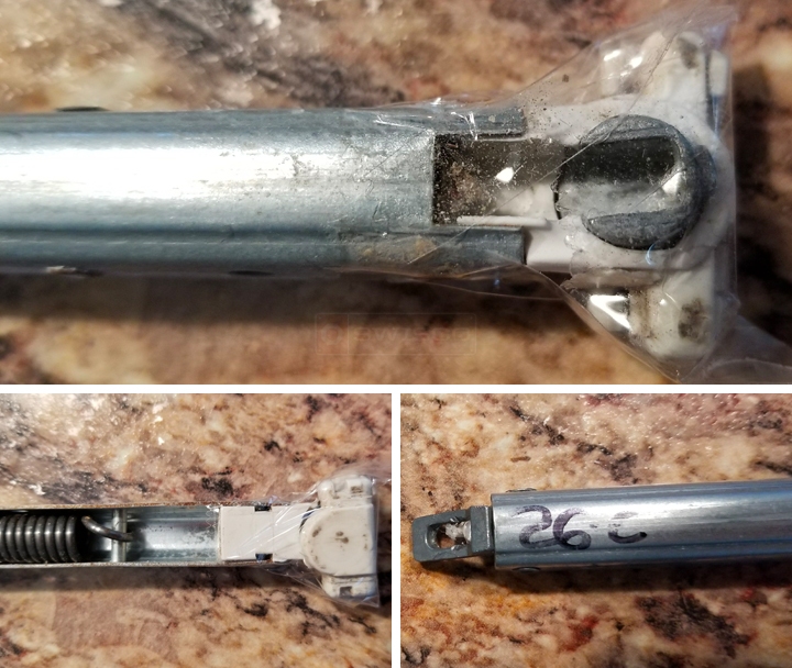 User submitted photos of a window balance.