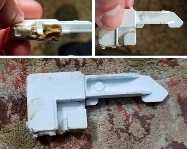 User submitted photos of a screen corner.