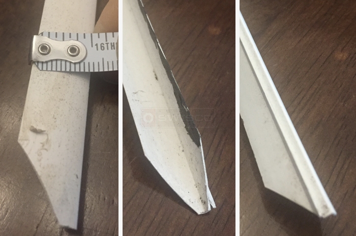 Vinyl glazing bead