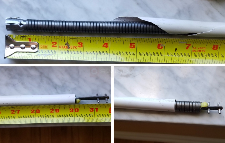 User submitted photos of a window balance.