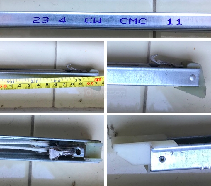 User submitted photos of a window balance.