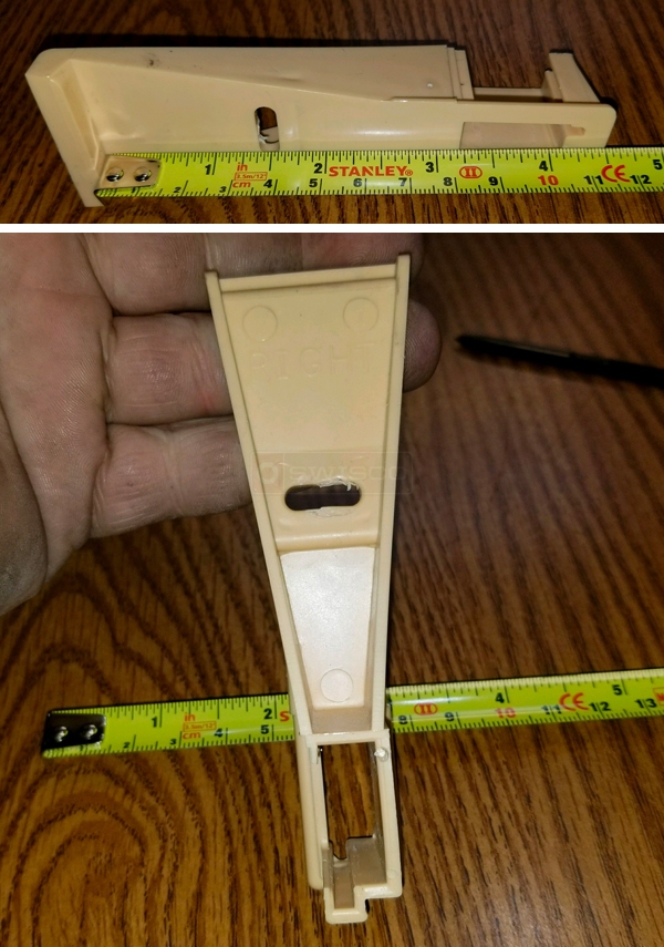 User submitted photos of drawer hardware.