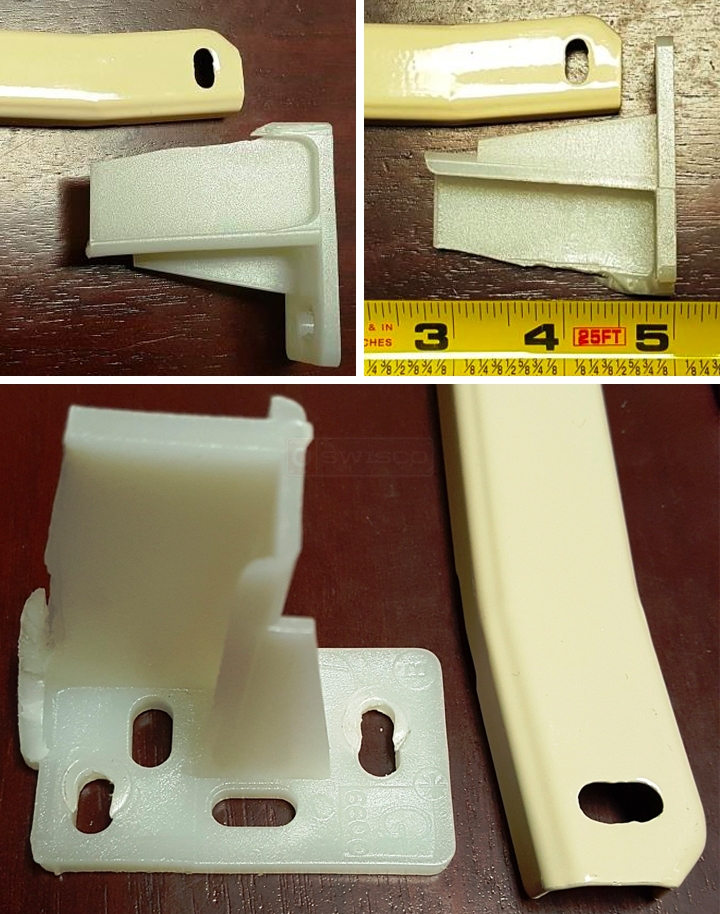 User submitted photos of drawer hardware.