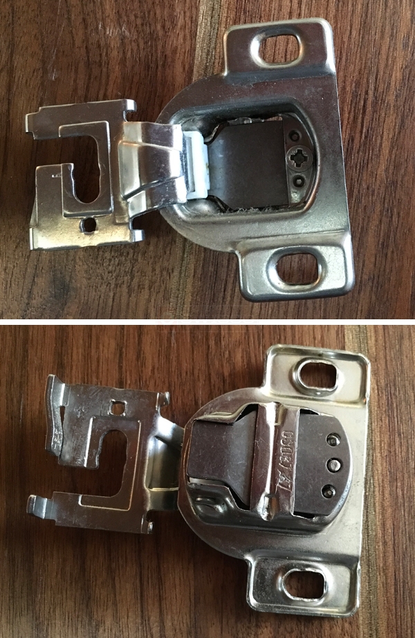 Homecrest hinge