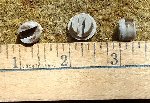 User submitted photos of window hardware.