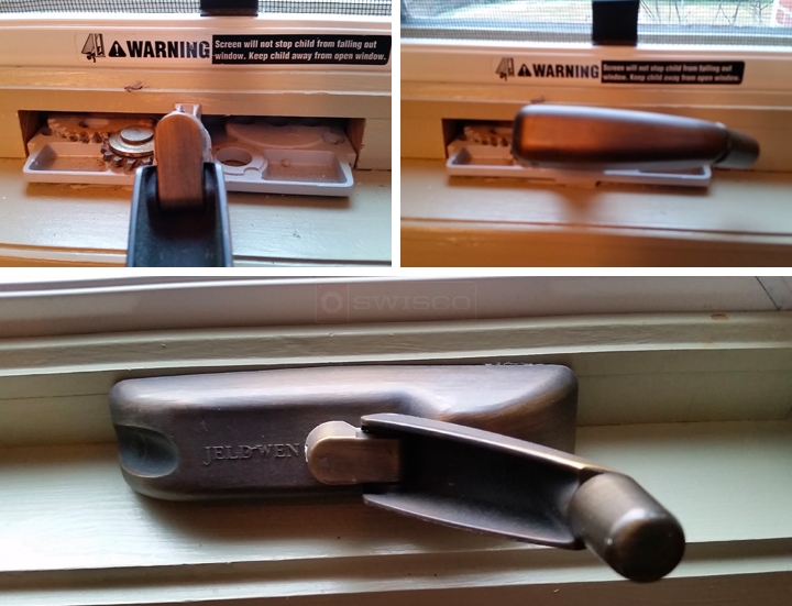 User submitted photos of a window operator.