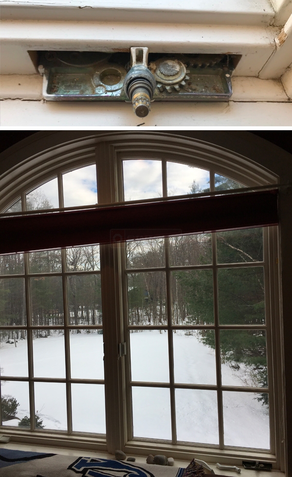 User submitted photos of a window operator.