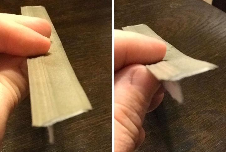 User submitted photos of a glazing bead.