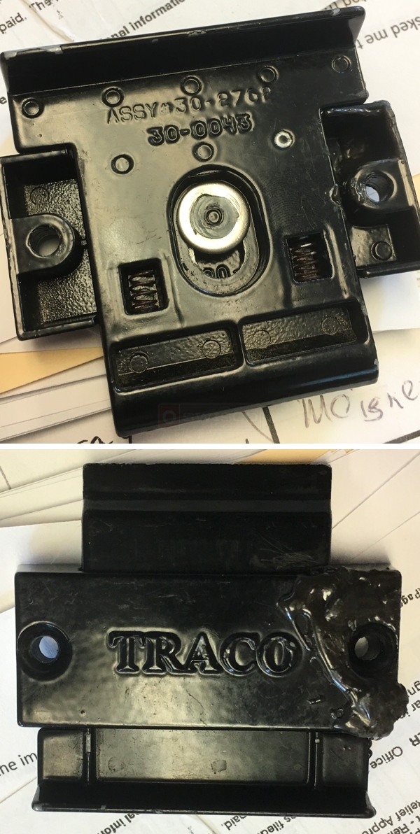 User submitted photos of window hardware.