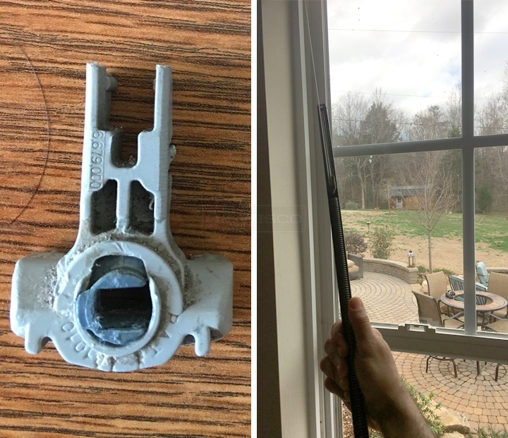 User submitted photos of a window balance.