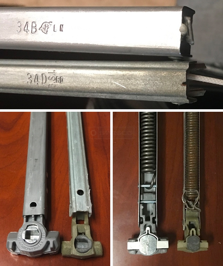 User submitted photos of a window balance.