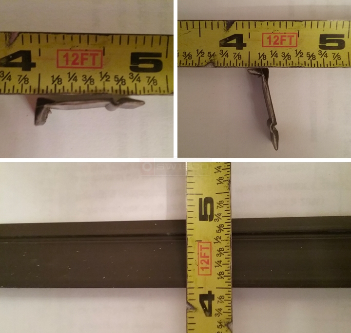 User submitted photos of a glazing bead.