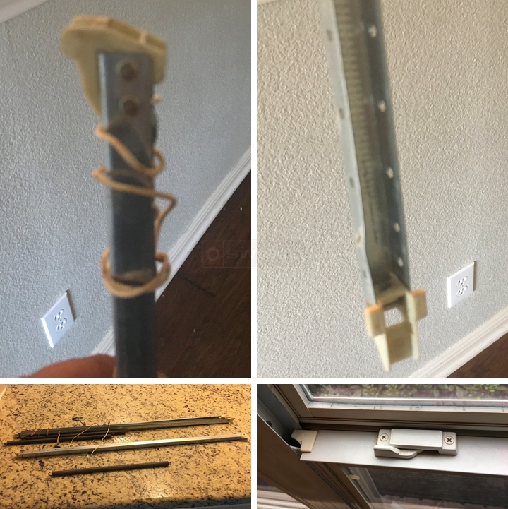 User submitted photos of a window balance.