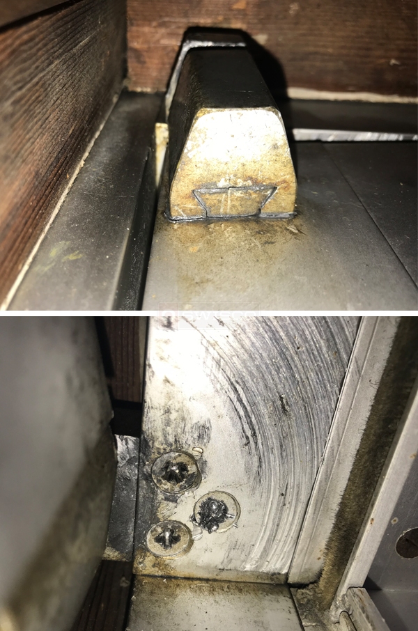 User submitted photos of door hardware.