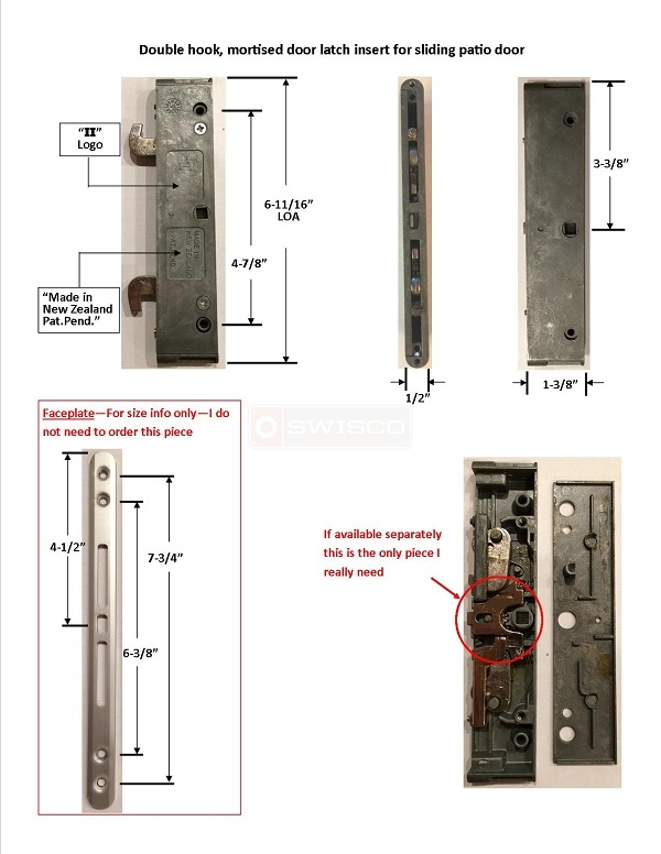 Sliding door latching mechanism