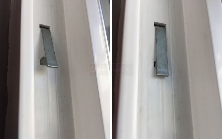 User submitted photos of window hardware.
