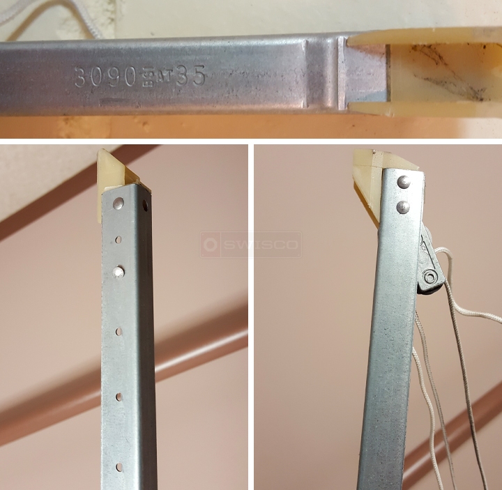 User submitted photos of a window balance.