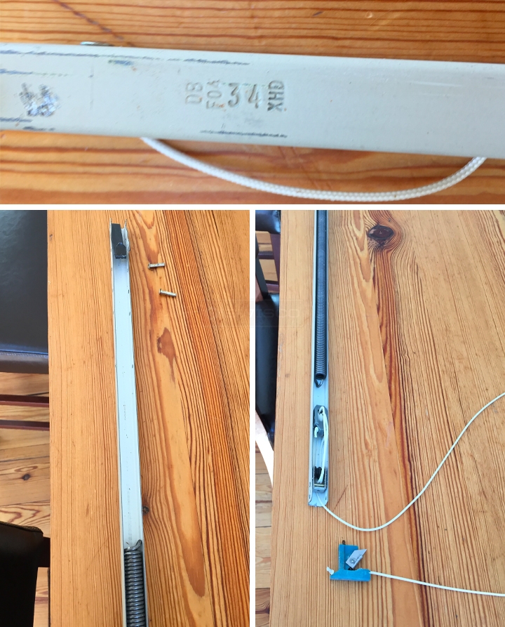 User submitted photos of a window balance.