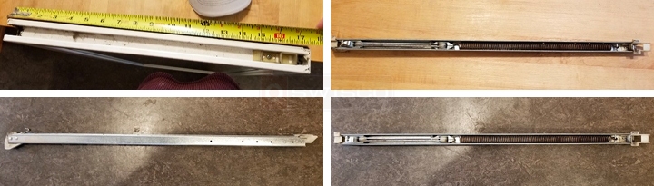 User submitted photos of a window balance.