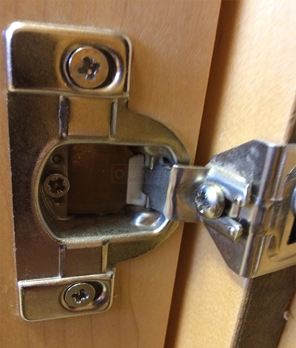 User submitted a photo of a cabinet hinge.